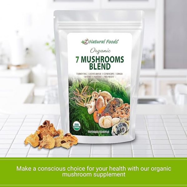 Cancer Support Products - 7 Mushrooms Blend - Cancer Support Hub