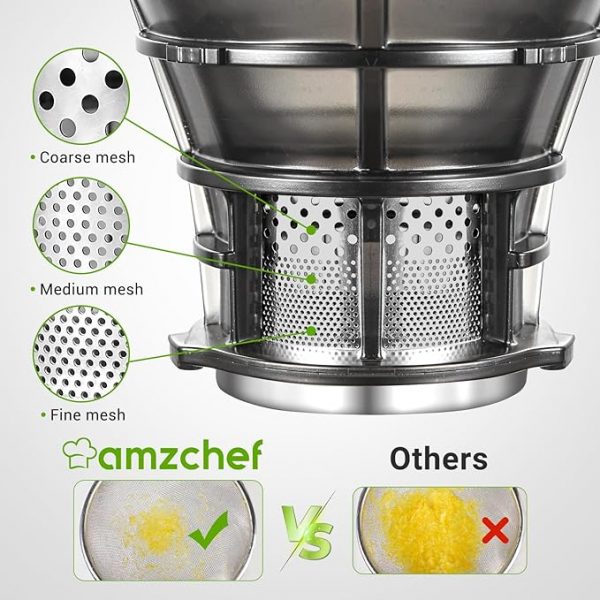 Cancer Support Products - AMZCHEF Masticating Juicer