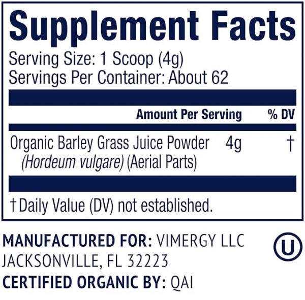 Cancer Support Products - Barley Grass Juice Powder