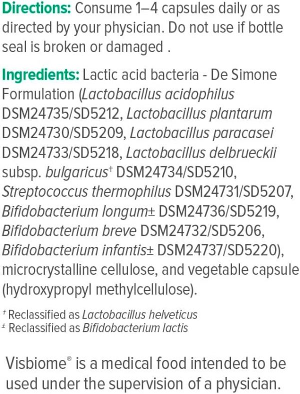 Visbiome High Potency Probiotic